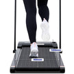 2HP Walking Pad Treadmill w/ Remote, Foldable Handrail, and Tablet Holder