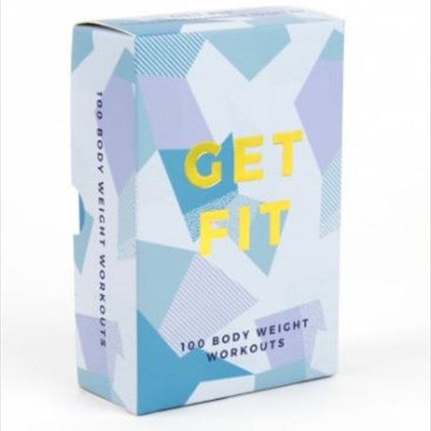100 Get Fit Exercises Cards