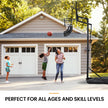 DR. DUNK Basketball Return System, with 360 Degree Universal Attachment