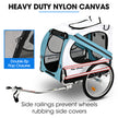 TAG-ALONG Pet & Cargo Bike Trailer, Bicycle Pet & Cargo Trailer, Cargo Carrier, Blue