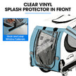 TAG-ALONG Pet & Cargo Bike Trailer, Bicycle Pet & Cargo Trailer, Cargo Carrier, Blue