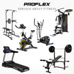PROFLEX 2x 50mm Olympic Gym Barbell Collar Lock Clips, for Home Fitness Bodybuilding Weights Training Lock Clips