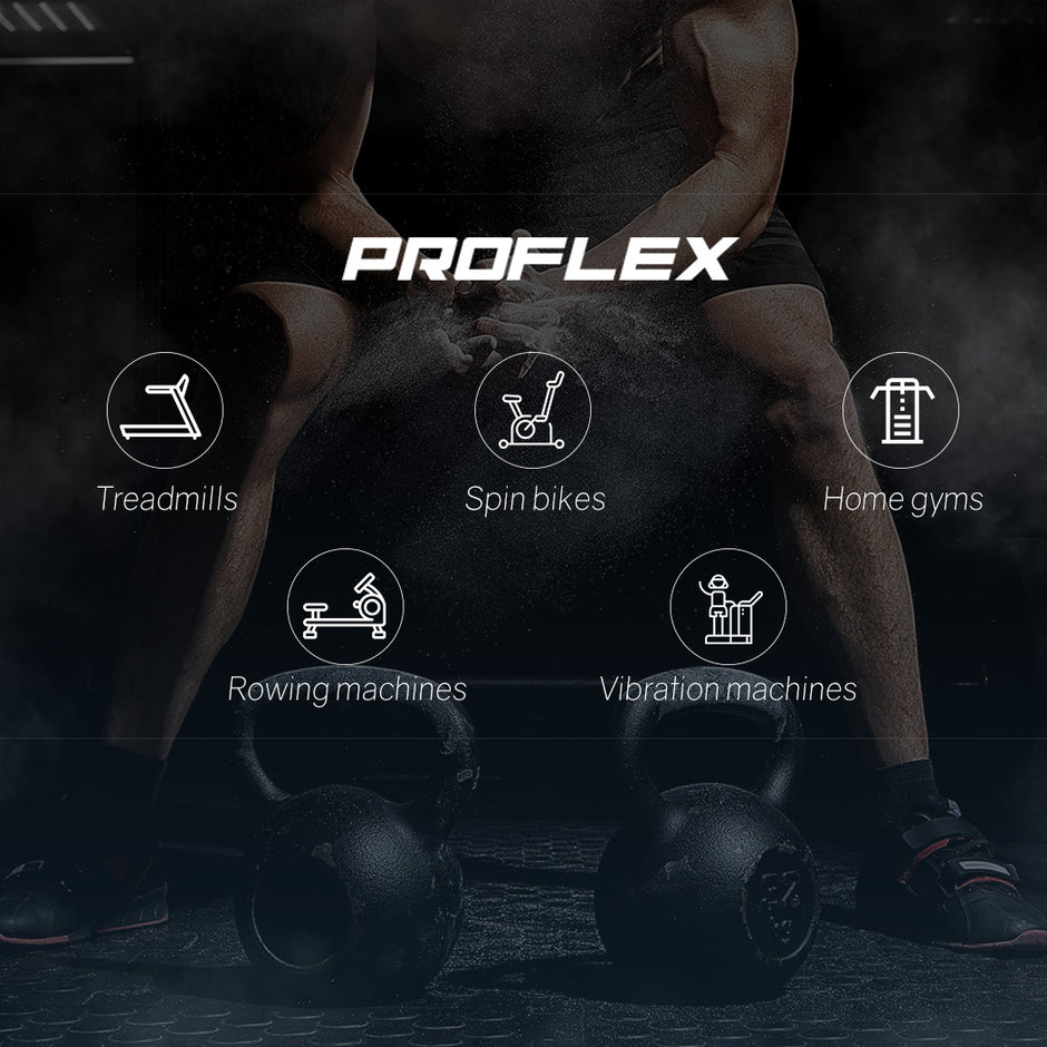 PROFLEX Multi-Station Home Gym Set with 98lbs Weight Plates- M8000