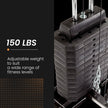 PROFLEX Multi-Station Home Gym Set with 98lbs Weight Plates- M8000