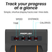 PROFLEX Electric Walking Pad Under Desk Treadmill, Compact Foldable Size, Tablet Holder, LCD Display, Walk or Light Jog