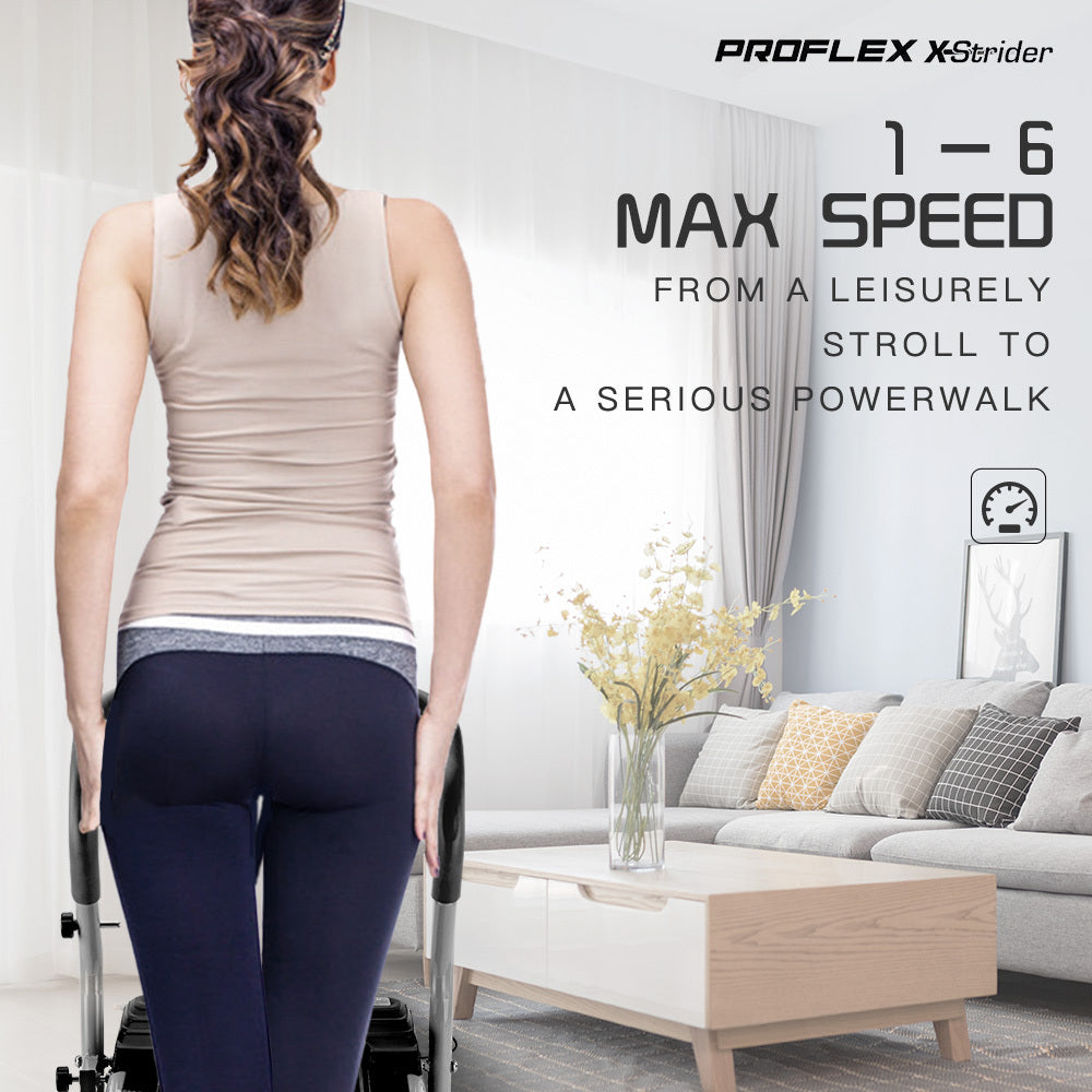 Mini Exercise Walk PROFLEX Mini Walking Electric Treadmill Compact Exercise Machine Fitne ...