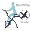 PROFLEX Folding Magnetic X-Bike – Compact Home Exercise Bike | 8-Level Resistance | 110kg Capacity