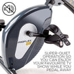 PROFLEX Folding Magnetic X-Bike – Compact Home Exercise Bike | 8-Level Resistance | 110kg Capacity