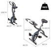 PROFLEX Folding Magnetic X-Bike – Compact Home Exercise Bike | 8-Level Resistance | 110kg Capacity