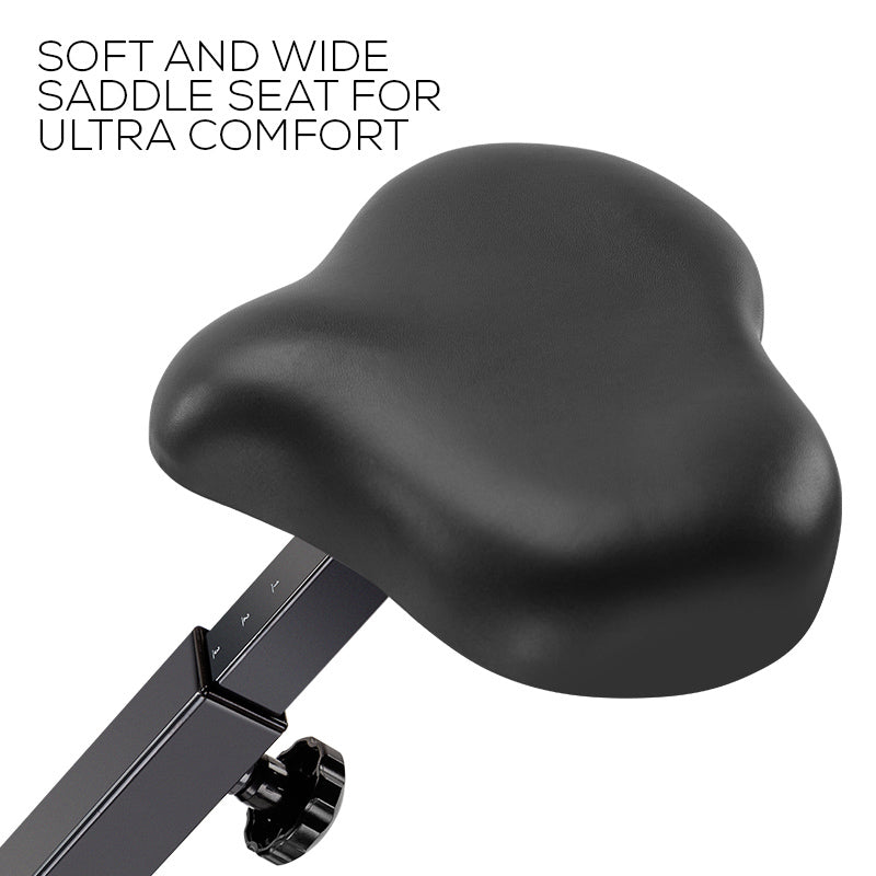 PROFLEX Folding Magnetic X-Bike – Compact Home Exercise Bike | 8-Level Resistance | 110kg Capacity