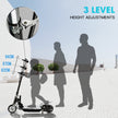 BULLET TRZ Electric Scooter 140W Adjustable and Foldable for both Adults / Kids