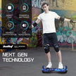 BULLET SX-2000 Hoverboard Scooter, 500W Brushless, Superior Self Balancing System, UL Certified, LED Lights, Blue Galaxy