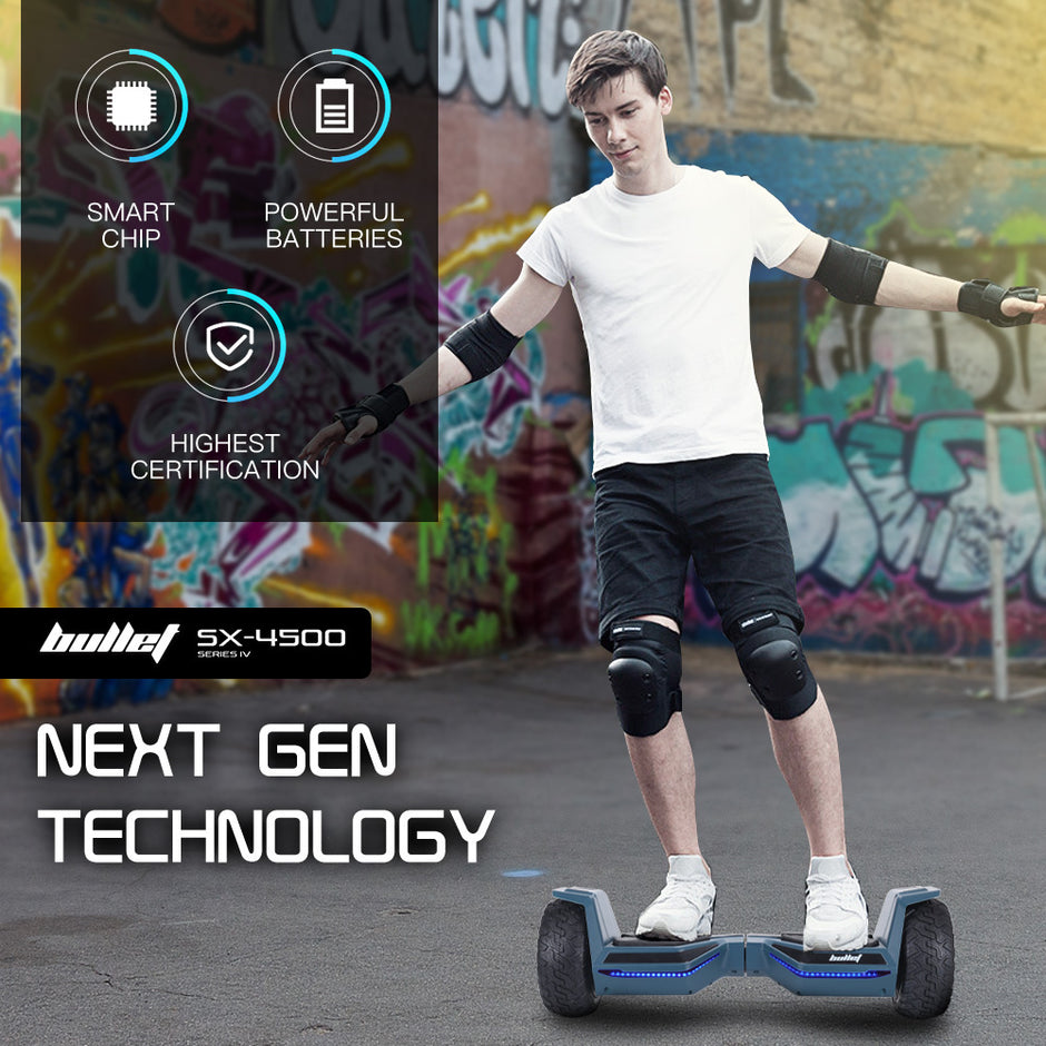 Bullet SX-4500 Hoverboard Scooter, 8.5