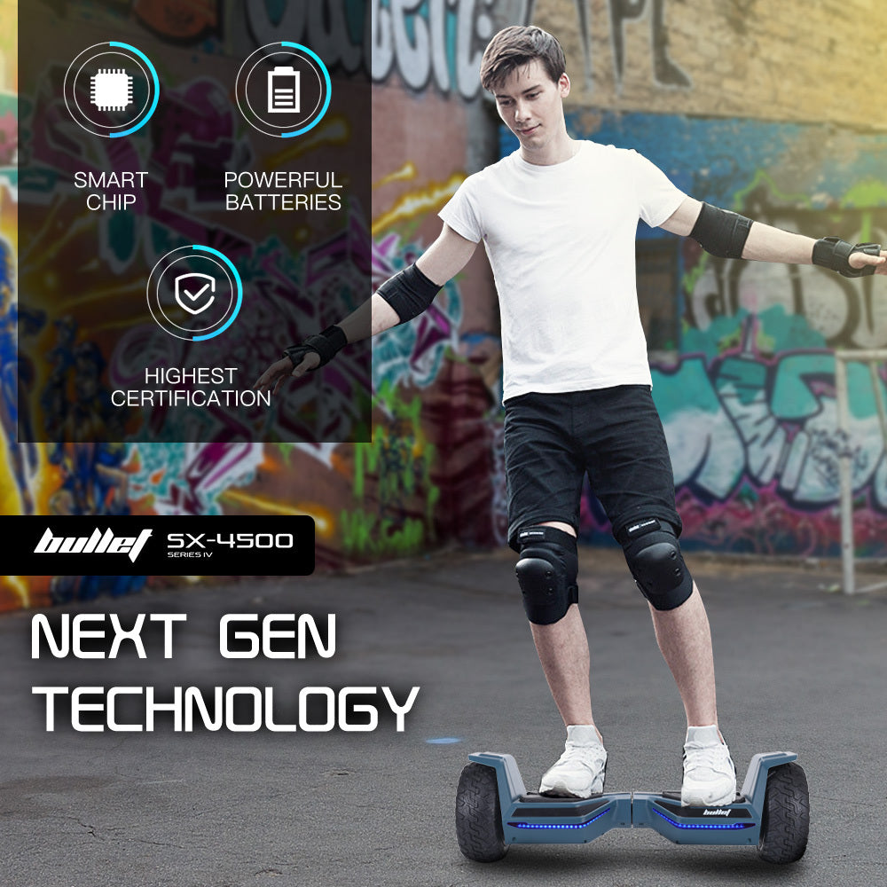 Bullet SX-4500 Hoverboard Scooter, 8.5