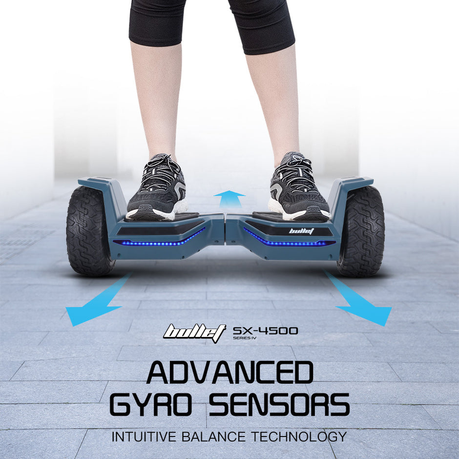Bullet SX-4500 Hoverboard Scooter, 8.5