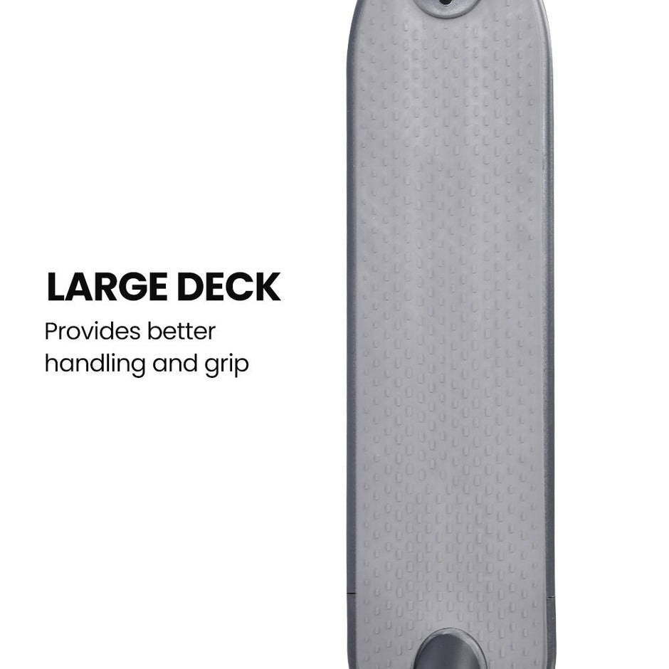 ALPHA Urban 8 Electric Scooter, Suspension, 25km Range, 8.5-Inch Wheels, Brushless Motor, Motorised Commuter eScooter for Adults, Grey