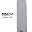 ALPHA Urban 8 Electric Scooter, Suspension, 25km Range, 8.5-Inch Wheels, Brushless Motor, Motorised Commuter eScooter for Adults, Grey