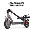 ALPHA Urban 8 Electric Scooter, Suspension, 25km Range, 8.5-Inch Wheels, Brushless Motor, Motorised Commuter eScooter for Adults, Grey