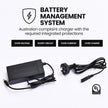 ALPHA Urban 10 Electric Scooter, 35km/h, Suspension, 35km Range, 10-Inch Wheels, Brushless Motor, Free APP, Motorised Commuter eScooter for Adults, Black