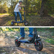 VALK Fusion 5 Electric Scooter, 500W 48V 13Ah Lithium 50km Range 40km/h Quad Shocks 10 inch Tyres,