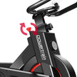 Powertrain IS-500 Heavy-Duty Spin Bike – Electroplated Flywheel | Black