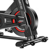 Powertrain IS-500 Heavy-Duty Spin Bike – Electroplated Flywheel | Black
