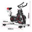 Powertrain IS-500 Heavy-Duty Spin Bike – Electroplated Flywheel | Silver