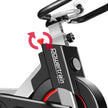 Powertrain IS-500 Heavy-Duty Spin Bike – Electroplated Flywheel | Silver