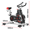 Powertrain IS-500 Heavy-Duty Spin Bike – Electroplated Flywheel | Silver