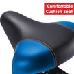 Powertrain RX-600 Exercise Spin Bike – Blue | Cardio Cycle with Shock Absorption