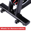 Powertrain RX-600 Spin Bike – Red | Heavy-Duty Cardio Cycle with Shock Absorption