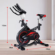 Powertrain RX-600 Spin Bike – Red | Heavy-Duty Cardio Cycle with Shock Absorption