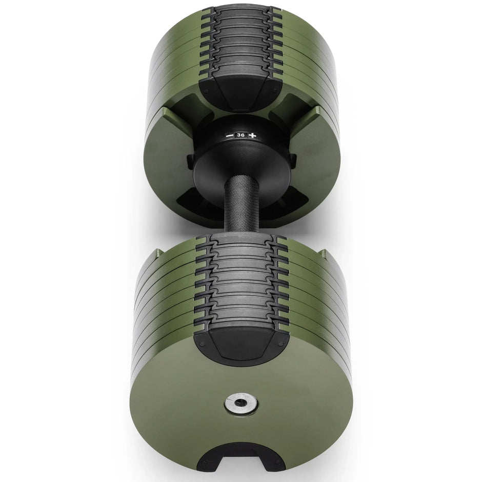 Powertrain Eon Dial-Up 36KG Adjustable Dumbbell - Green