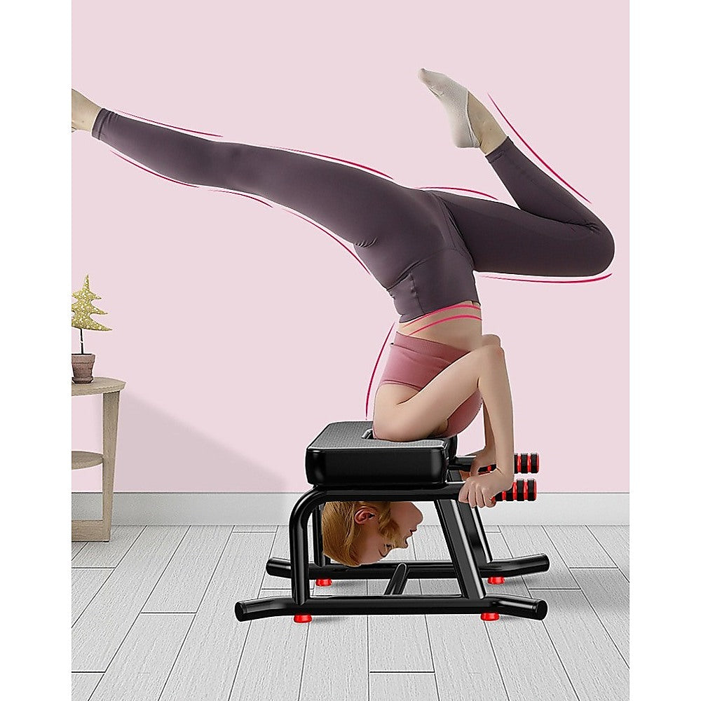 Yora Bench Informa Headstand Yoga Bench with Padded Support for Inversion Training ...