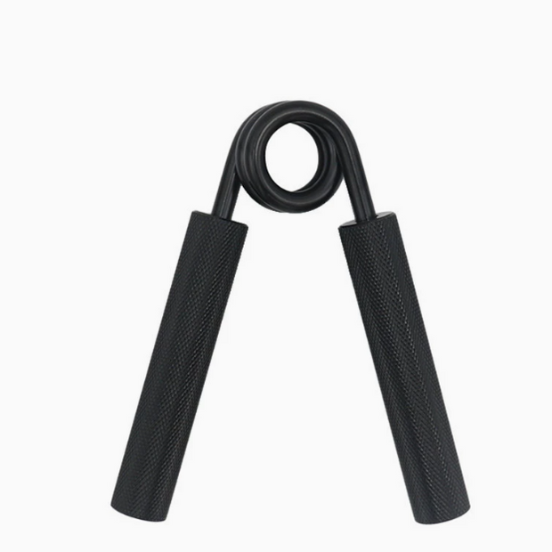 2 pcs Black Heavy Duty Metal Hand Grip Strengthener - Hand Training Equipment for Rehabilitation & Fitness with Adjustable Resistance 100LB