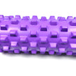 Colorful Hollow Yoga Foam Roller 45cm – Colorful Wolf Tooth Design Muscle Relaxation Massage Stick for Fitness and Sports