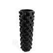Black Solid Yoga Foam Roller 45cm -Colorful Wolf Tooth Design Muscle Relaxation Massage Stick for Fitness and Sports