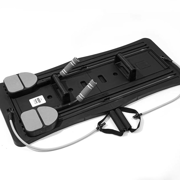 Black Foldable Multi-Functional Abdominal Trainer – Home Workout Fitness Board