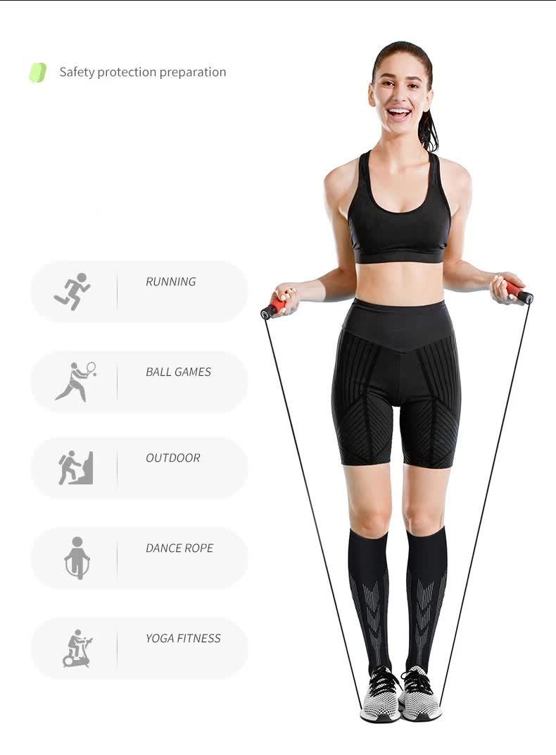Size L 1 Pair Light Gray Compression Calf Sleeves for Sports - Adjustable Support for Running, Soccer, Hiking & More
