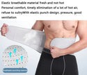 Size L Black Breathable Waist Support Belt - Adjustable Back Brace for Men and Women, Ideal for Weightlifting, Squats & Back Pain Relief