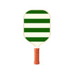 Style 2 White And Green T700 Carbon Fiber & Fiberglass Pickleball Paddle - Lightweight 220g with Anti-Slip TPU Grip for Training & Competition