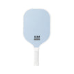 Light Blue Fiberglass Pickleball Paddle - Lightweight 215g with Anti-Slip TPU Grip for Outdoor Sports