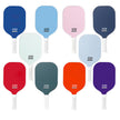 Green Fiberglass Pickleball Paddle - Lightweight 215g with Anti-Slip TPU Grip for Outdoor Sports