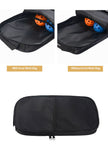 Red Fiberglass Pickleball Paddle Set - 2 Minimalist Paddles, 4 Balls, and Carry Bag for Outdoor Play