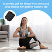 Red Adjustable Silicone Wrist & Ankle Weights - 2lb Pair (900g) | Comfortable Fitness Resistance Bands for Workout, Running, Training