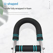 Red Black Adjustable U-Shaped Arm Exerciser - For Home Fitness Strength Training (30kg)