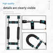 Red Black Adjustable U-Shaped Arm Exerciser - For Home Fitness Strength Training (40kg)