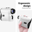Long Range Laser Rangefinder - 5-500 Yards, Pinpoint Accuracy, Ergonomic Design(White)