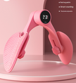 Pink Smart Kegel & Thigh Master with Counter - Adjustable Pelvic Floor Strengthening Device for Women, Inner Thigh & Glute Toner