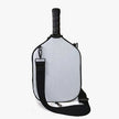 Grey Neoprene Pickleball Paddle Cover – Waterproof Side Pocket Design, Shoulder Bag Style